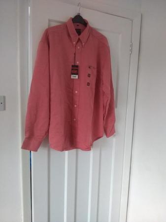 Image 1 of MAN'S VINTAGE, LONG SLEEVED SHIRT WITH LABEL, SIZE Medium