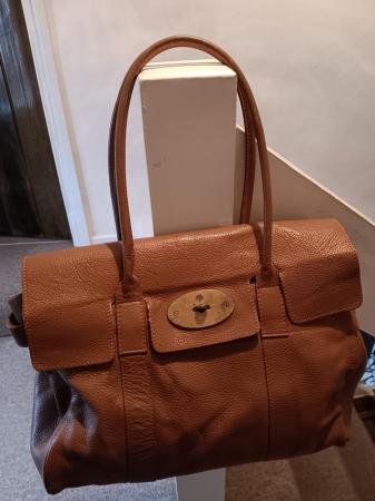 Image 2 of Tan leather tote/shoulder bag