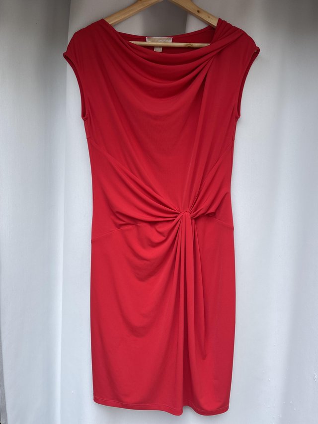 Preview of the first image of Michael Kors Elegant Red Women Dress Size 8 - New.