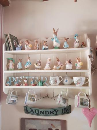 Image 1 of Peter rabbit figures one limited edition large peter