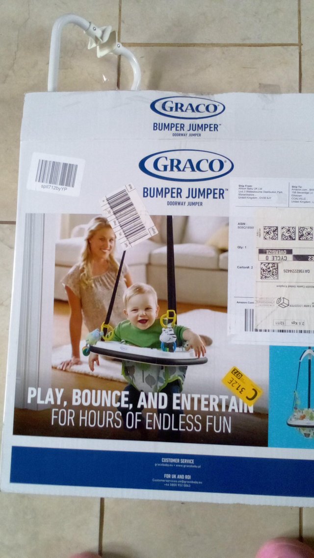 Preview of the first image of Graco baby bouncer second hand.