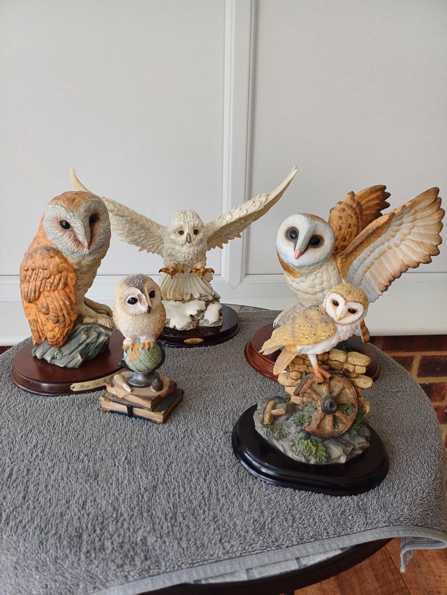 Preview of the first image of Collectable Owl ornaments.