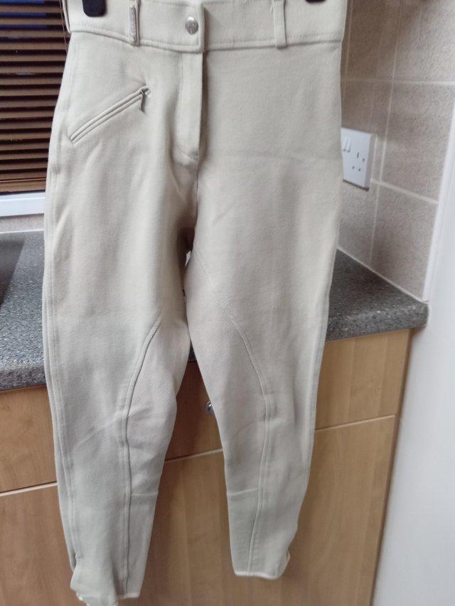 Preview of the first image of Caldene Riding Breeches size 26R.