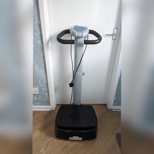 Preview of the first image of Vibrapower Vibration Plate Exercise Machine.