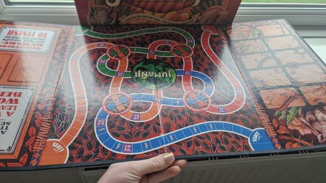 Preview of the first image of Jumanji board game like new.