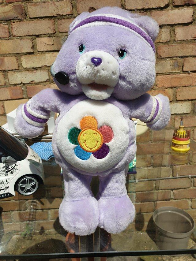 Preview of the first image of 'Let's Get Physical' Harmony Care Bear.