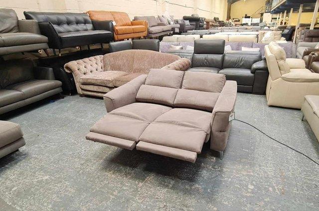 Image 15 of Dakota toronto charcoal fabric recliner 2 seater sofa