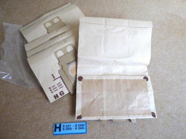 Image 2 of Miele Type H Vacuum Cleaner Bags x 7, Brand New Genuine