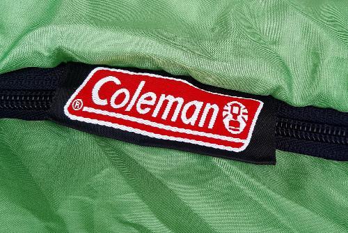 Image 5 of Lime Green Coleman Pacific Junior Sleeping Bag   BX43