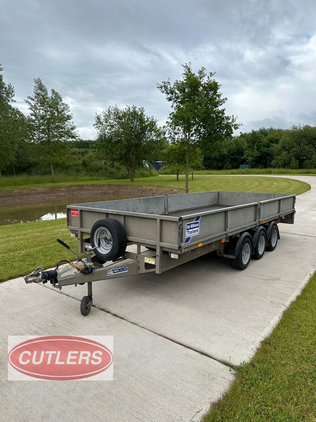 Preview of the first image of Ifor Williams LM166 Flatbed Trailer 2021 3500kg Vg Condition.