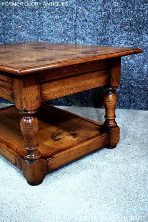 Image 7 of A TITCHMARSH & GOODWIN STYLE SOLID OAK POTBOARD COFFEE TABLE