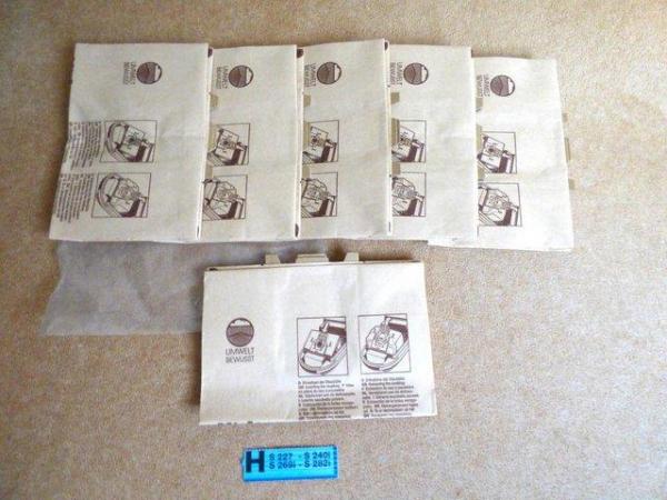 Image 1 of Miele Type H Vacuum Cleaner Bags x 7, Brand New Genuine