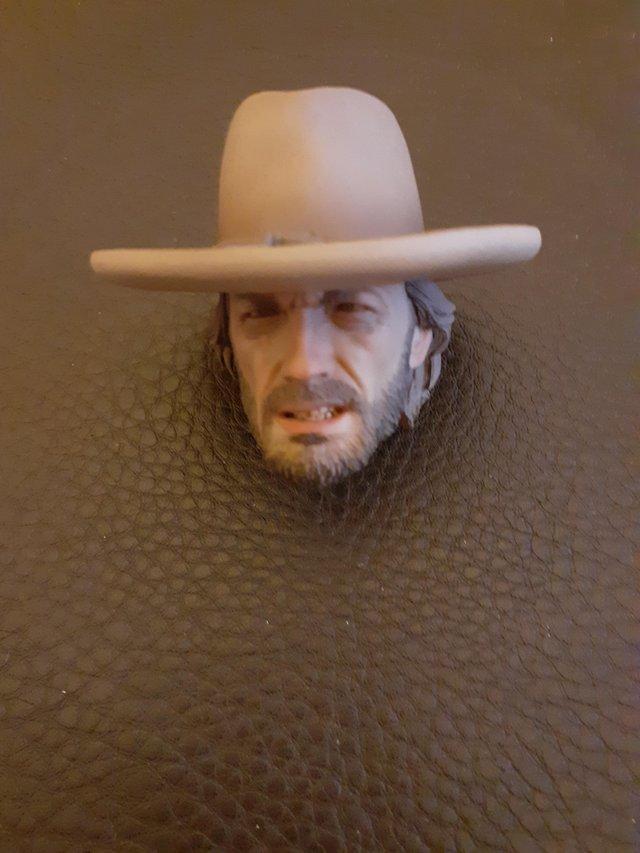 Preview of the first image of Sideshow Collectibles 1.6 Scale The Outlaw Josey Wales Head.