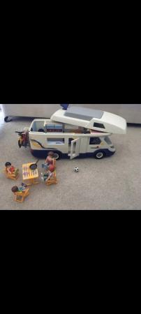 Image 1 of Playmobil Campervan with accessories