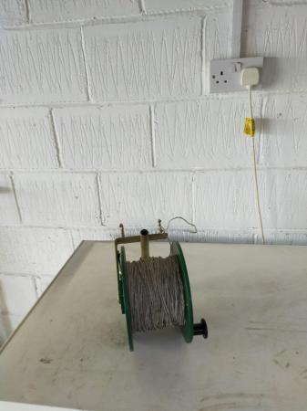Image 2 of Electric fence wire on winding reel