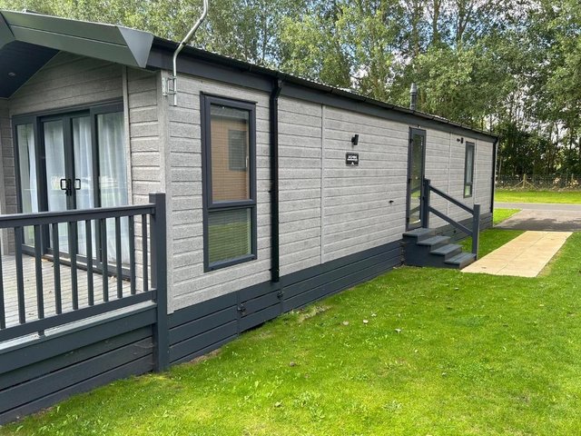 Preview of the first image of Static lodge, Allerthorpe Country Park, 2024 fees paid..