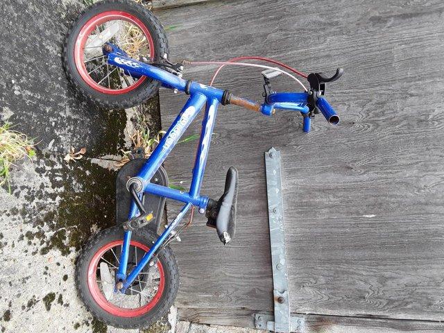 Kiddy bicycle for aged 3 to 5 years old - £4