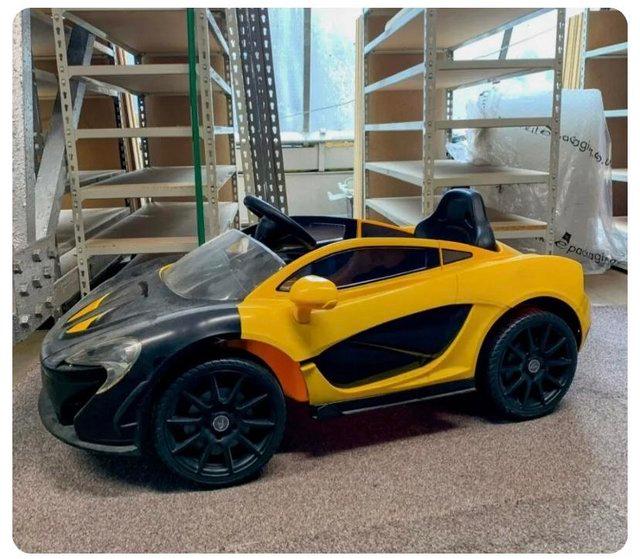 Preview of the first image of KIDS (3 to 6) MCLAREN ELECTRIC RIDE-ON SPORTS CAR (CHARGER I.