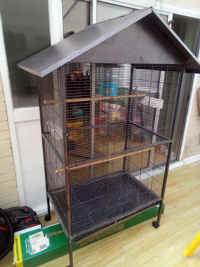 Preview of the first image of Very large bird cage for sale.REDUCED.