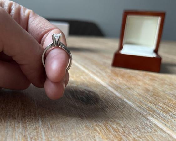 Image 1 of Platinum diamond engagement ring