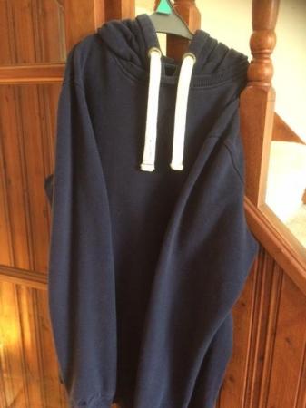 Image 2 of FAT FACE LADIES NAVY HOODIE SIZE  10