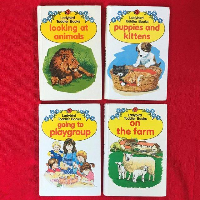 Preview of the first image of 4 vintage 1983/5 1st edition Ladybird Toddler Books..