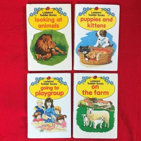 Image 1 of 4 vintage 1983/5 1st edition Ladybird Toddler Books.