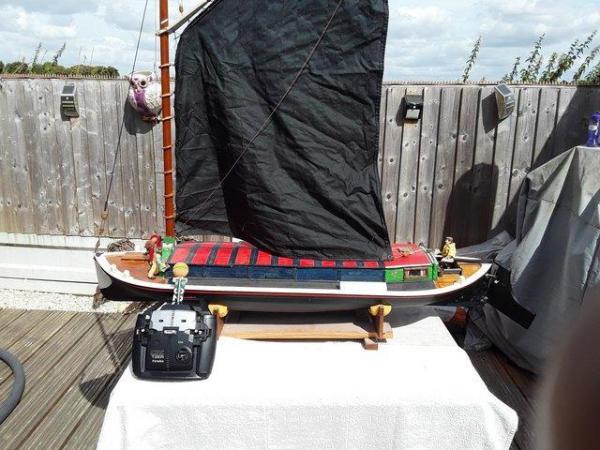Image 5 of Model remot sailing norfolk wherry
