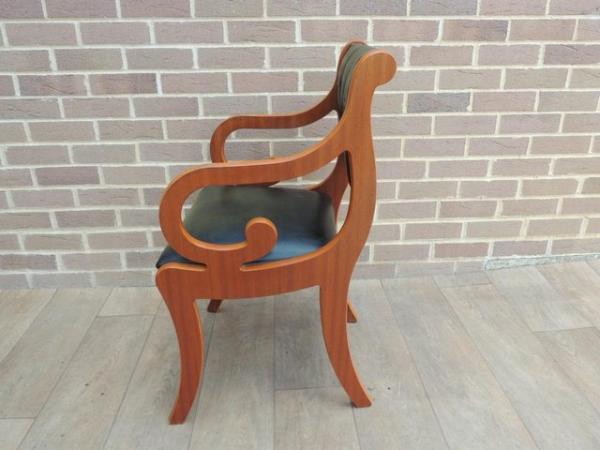 Image 2 of Chesterfield Compact Carver Desk Chair (UK Delivery)