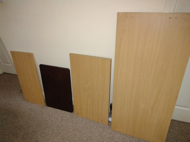 Preview of the first image of Wood pieces - great for a DIY project.