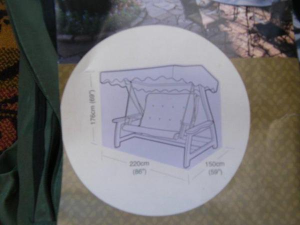 Image 2 of Garland 3 seater swing seat cover (Unused)
