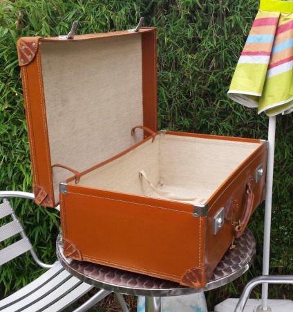 Image 6 of Suitcase, Vintage Type, Faux Leather
