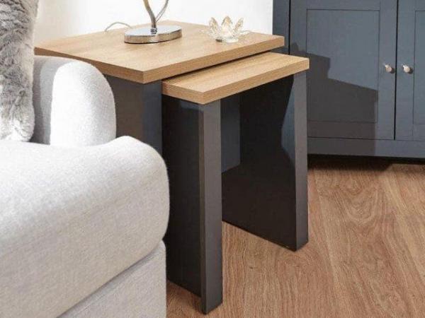 Image 1 of Lancaster nesting table ——————————-
