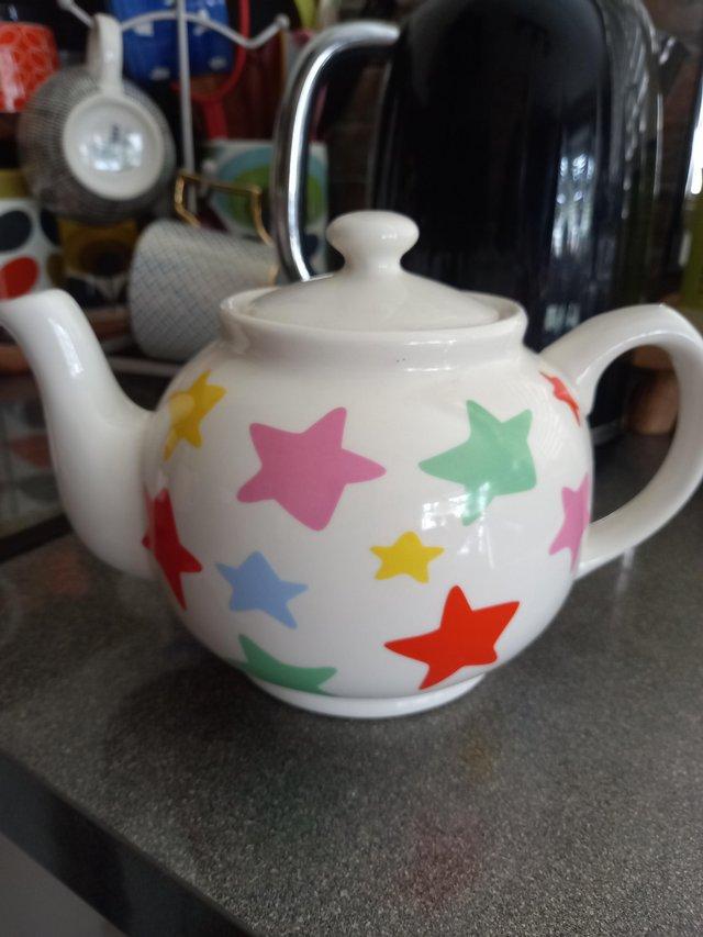 Preview of the first image of CATH KIDSTON TEAPOT STAR PRINT.