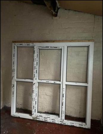Image 2 of 3 Double-Glazed Window Frames and Panes