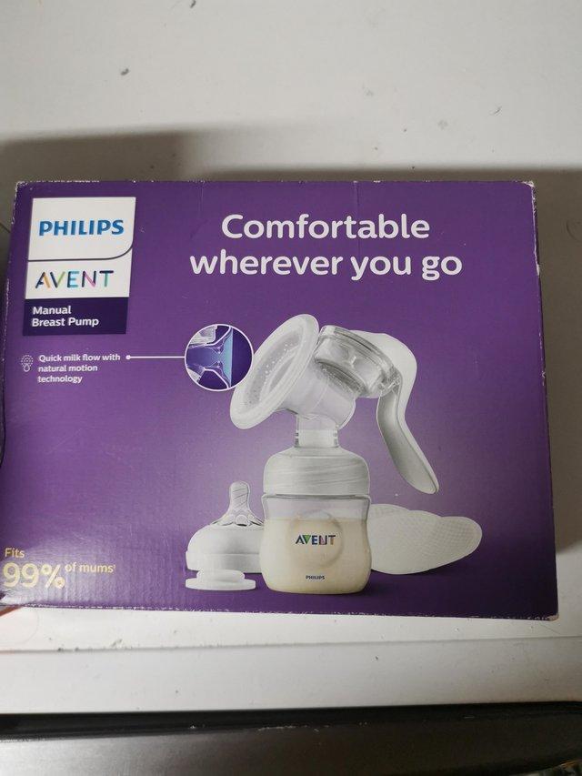 Preview of the first image of Philips Avent Breast pump unopened.