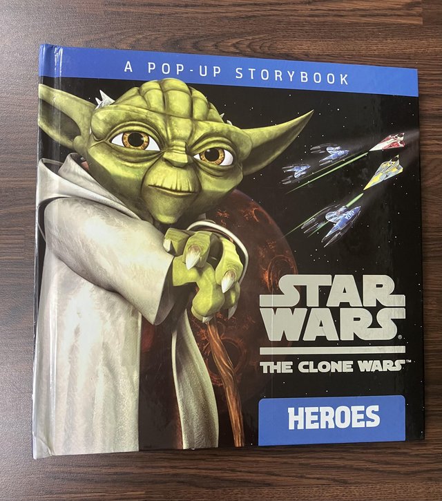 Preview of the first image of Star Wars The Clone Wars A Pop-up Storybook Heroes Yoda 2009.