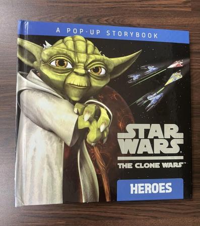 Image 1 of Star Wars The Clone Wars A Pop-up Storybook Heroes Yoda 2009