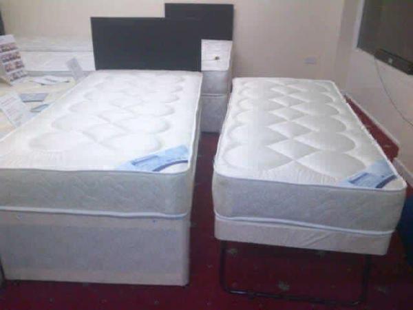 Image 2 of Oxford 3 in 1 guest bed with mattresses and choice of HB
