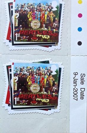 Image 3 of 30-Beatles  Royal Mail UK Commemorative Stamps