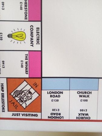 Image 2 of Devizes monopoly board canvas picture