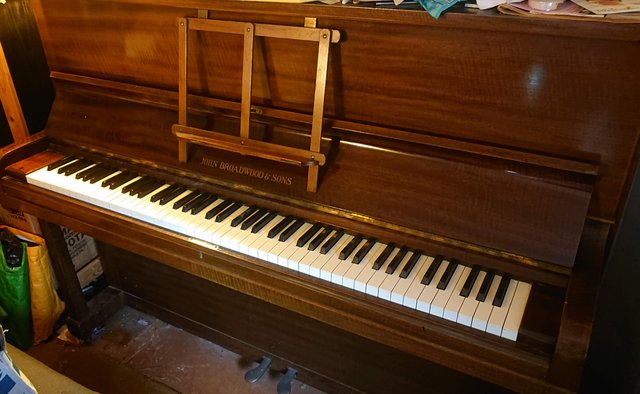 Image 1 of Broadwood Piano In Rosewood