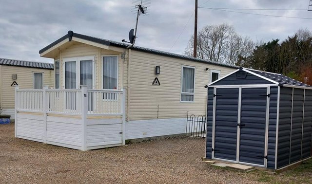 Preview of the first image of Atlas Static Caravan at Stonham Barns for sale.