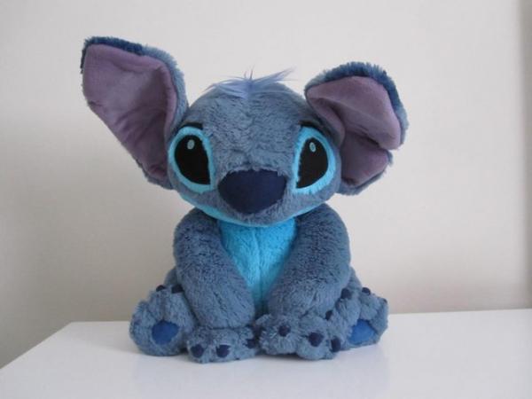 Image 1 of Stitch soft toy from Disney store