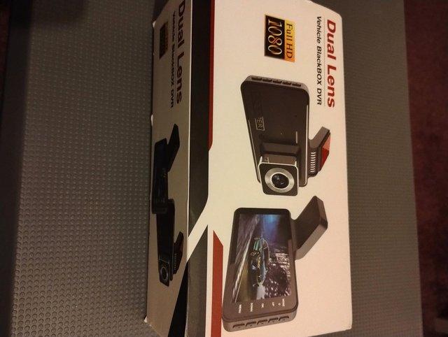 Preview of the first image of Complete Dual Lens car dash camera.