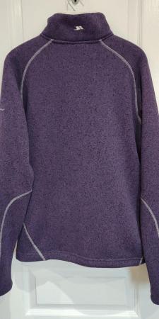 Image 20 of New Women's Trespass Venus AT300 Fleece Jumper Purple Medium
