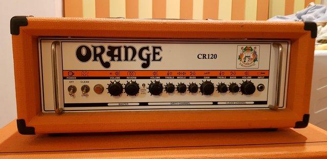 Image 3 of Orange CR120 amp, 4x12 cab and foot switch