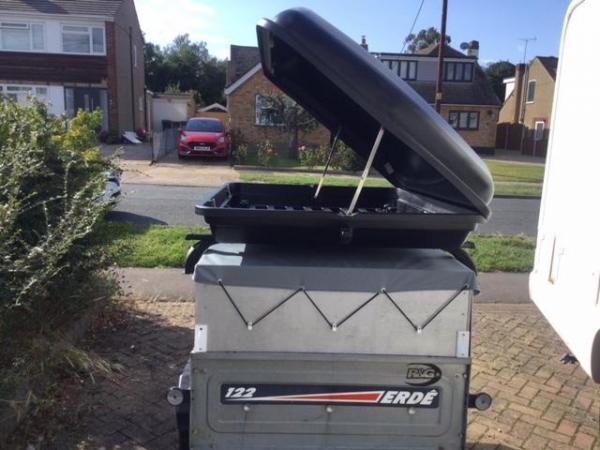 Image 6 of ERDE 122 TRAILER with Top Box & Cycle Rack - Price Reduced