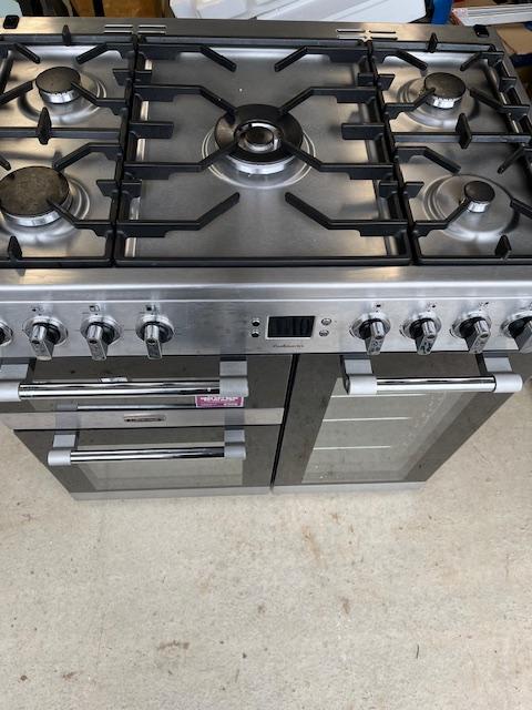 Preview of the first image of Leisure Cookmaster Range dual fuel cooker.