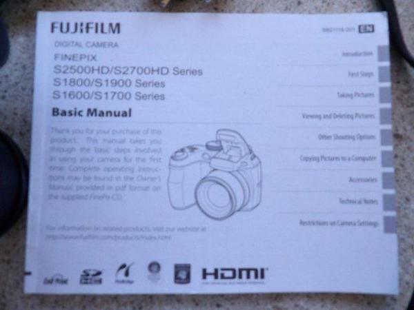 Image 10 of Fuji Finepix S1730 digital zoom camera
